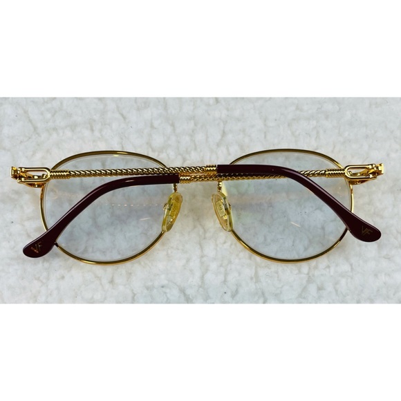 VINTAGE FRAMES • Limited Edition 18k Signature Series Round Prescription Glasses - Picture 3 of 16